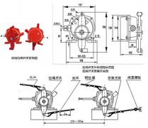 皮電機(jī)拉線(xiàn)開(kāi)關(guān)HFKLT2-1輸送帶保護(hù)裝置