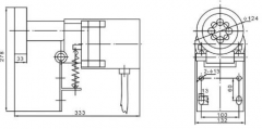 SJK-1、SJK-11皮帶打滑開關(guān)皮帶測速傳感器DH-J打滑開關(guān)