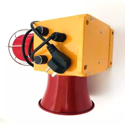 BSG-LED粉磨設備聲光報警器、CS116AL-D-24-R多種語音可選聲光報警器24V電壓生產